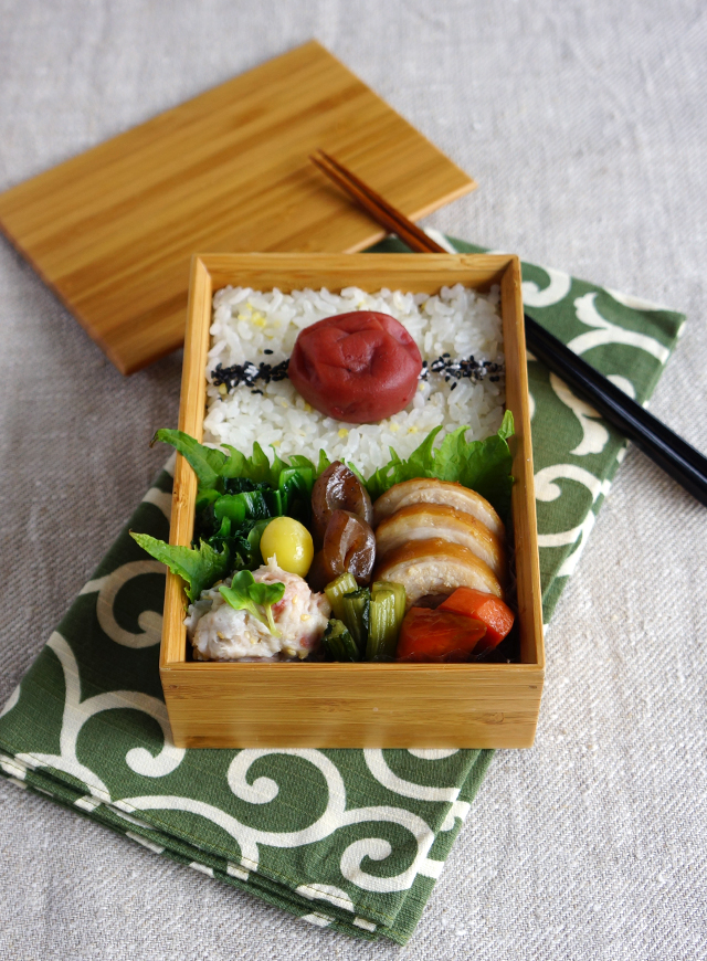 鶏の醤油煮弁当