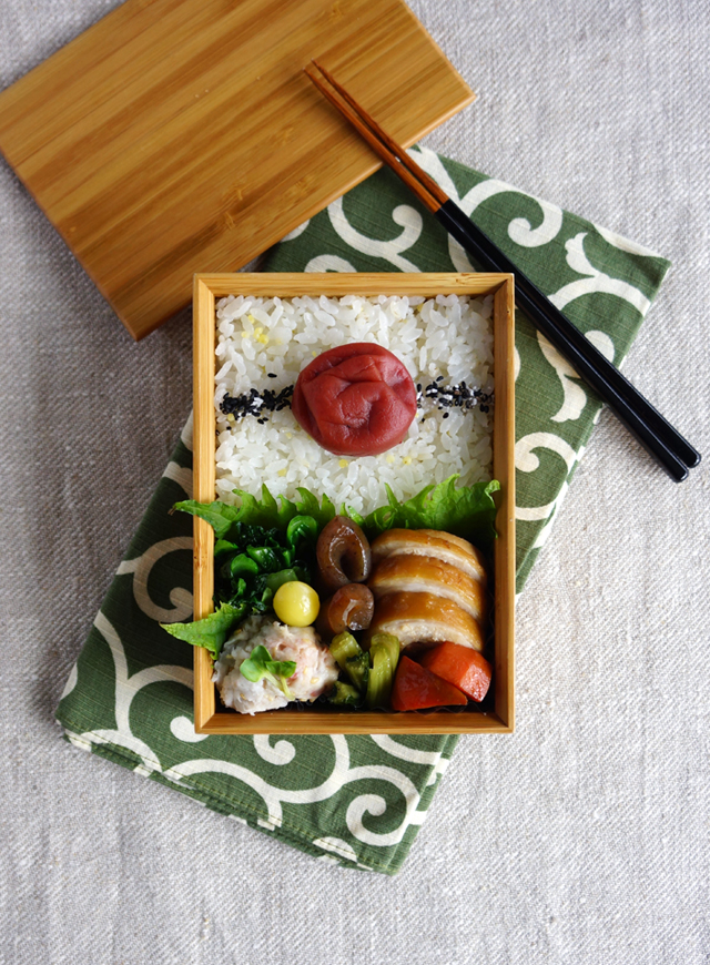 鶏の醤油煮弁当